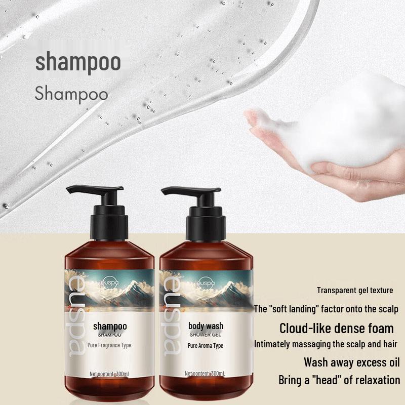 CHANDO Relaxing Time Deep Cleansing Shampoo & Body Wash Travel Set