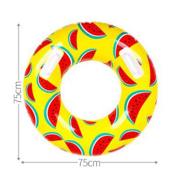 Sunny Water Round Watermelon Tube 75cm, Korean Water Fun Items