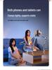 Adjustable Metal Bedside Phone and Tablet Holder - Universal Cantilever Stand for Hands-Free Viewing
