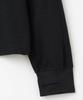 MILLO ARCHIVE Slit Henley Neck Long Sleeve [Black]