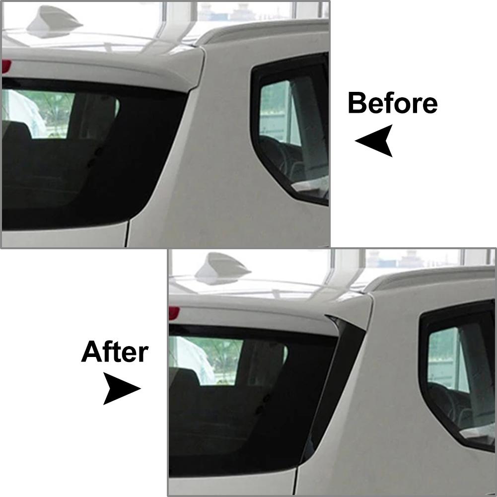 Lesklý černý spoiler zadního okna ozdoba bočního křídla pro BMW X3 F25 2011 2012 2013 2014 2015 2016