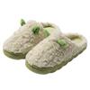Autumn and winter cotton slippers winter plush couple home indoor plush thermal slippers