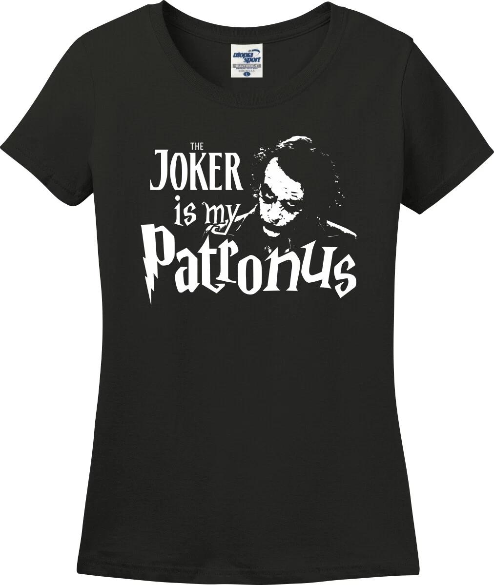 The Joker Is My Patronus Funny Missy Fit Ladies T-Shirt (S-3X) S