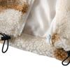 Fleece Hooded Jackets Streetwear Casual Harajuku Hip Hop Men Women Fashion Bear Print Full Zip Hooded Coat Tops Outwear