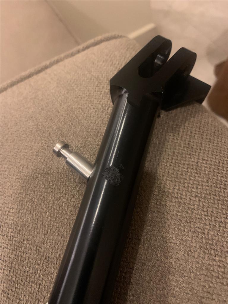 CNC Black Kickstand Adjustable Side Stand For Suzuki Hayabusa GSX1300R 1999-2020