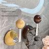 Powerful Load Bearing Suction Cup Hook Bag Hair Band Storage No Drilling Hook Hair Band Storage Tool