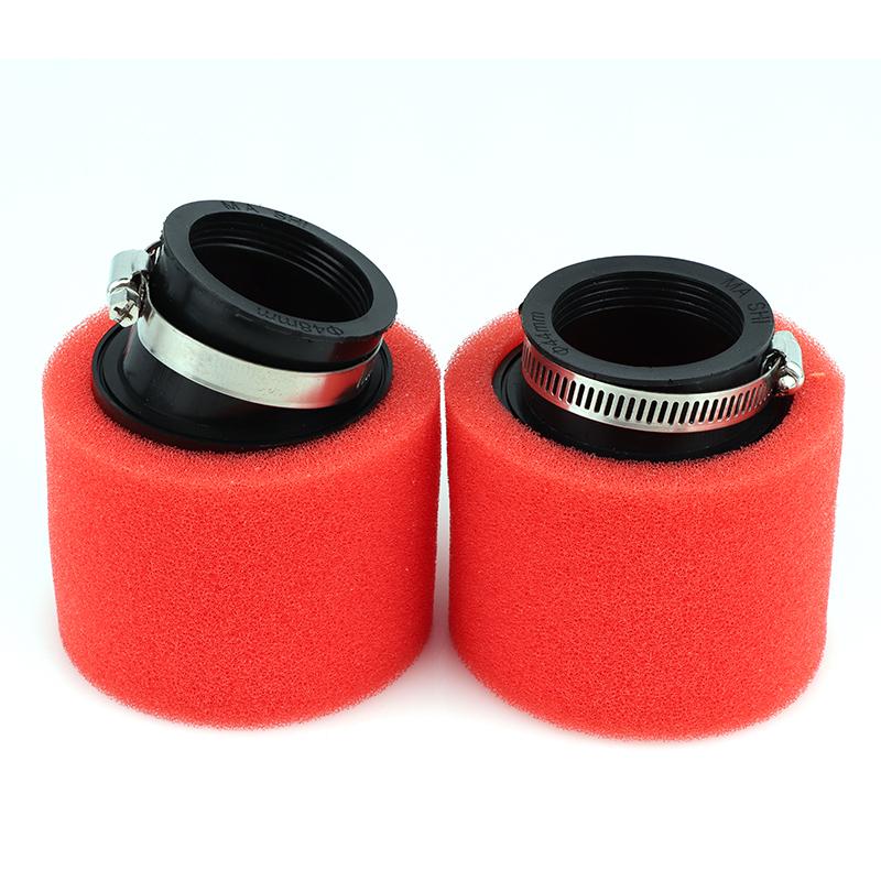 Motorcycle Dirt Pit Parts 35mm 38mm 42mm 45mm 48mm 50mm Sponge Foam Air Filter Racing For ATV Scooter FMX PIt Bike Dhz Pit Pro