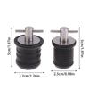 25Mm/32Mm T-Handle Drain Plug Twist-Turn Marine Boats Drain Plugs Rubber Plugs With Stainless Steel Handle Boats Accessories