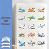 20 Cartoon Airplane Magnet Set - Soft, Creative, Decorative Stickers for Fridge, Computer, Blackboard, and More