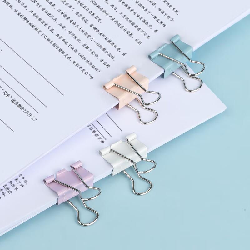 Qixin Morandi 83-Piece Multi-size Binder Clips Set