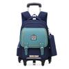 Girls' New Base Climbing Stairs Girls Princess Children's Trolley Schoolbag Primary School Students Burden Reduction Waterproof Backpack