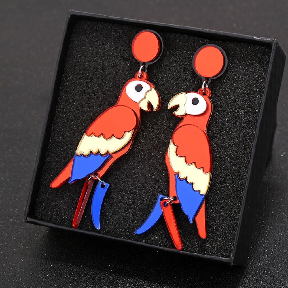 New Japanese and Korean Bird Earrings, Fashionable and Personalized Earrings Accessories