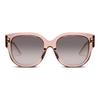 Dior Sluneční brýle s logem na stranicích, oválný rám, dámské růžové [Vhodné pro dioptrická skla]