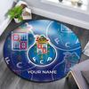 Custom Name Futebol Clube Do Porto2 Round Area Rug,Carpet Rug for Living Room Bedroom Sofa Playroom Decor,Non-slip Floor Mat