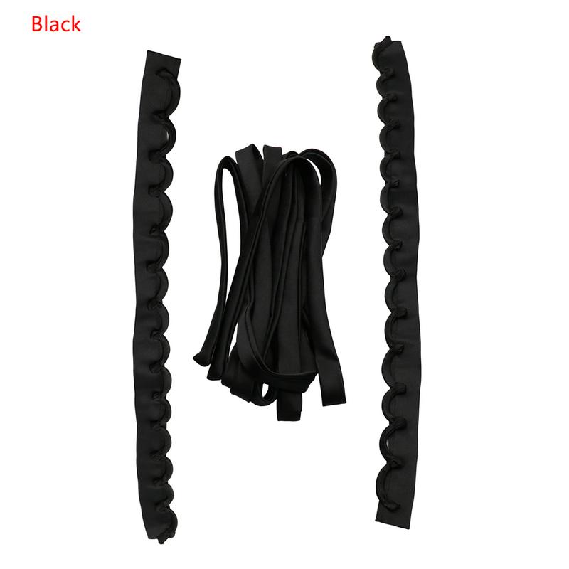 3PCS/Set Satin Wedding Dress Zipper Replacement Adjustable Corset Back Kit Lace-Up Ribbon Ties DIY Craft Wedding Dress