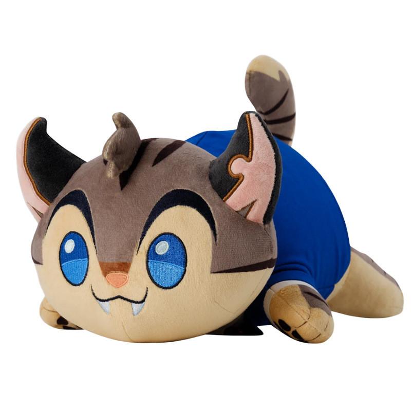 Adorable Lackadaisy Tater Plush Cat Toy Soft Crystal Velvet Stuffed Animal Doll