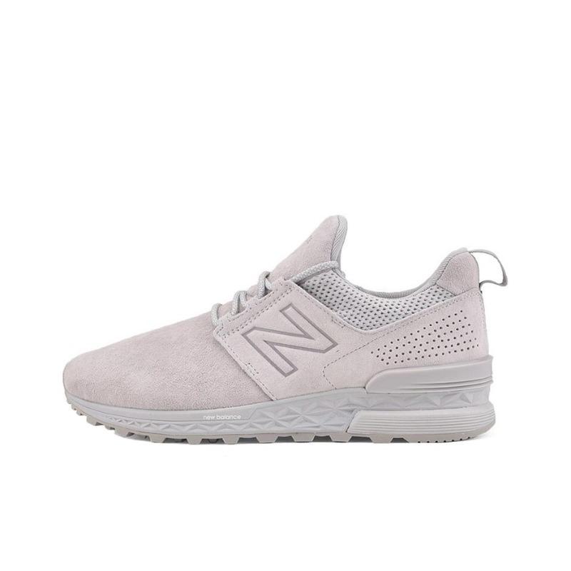 New Balance 574 Sport Unisex Dark Cloud Gray Low Top Sport Casual Shoes Stylish Wear Resistant MS574DB
