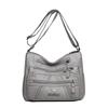 Multi-compartment Simple All-match Middle-aged and Elderly Mother's Large-capacity Casual Shoulder Crossbody Bag