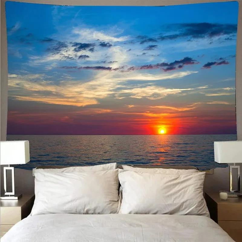 Underwater Underwater Wave Pattern Tapestry Bedroom Living Room Tapestry Home Wall Decoration Tapestry