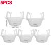 1/5pcs Hanging Plant Water Catcher Clear Plastics Plant Water Catcher Tray Outdoor Garden Flower Pot Decoration Drip Pans Tool