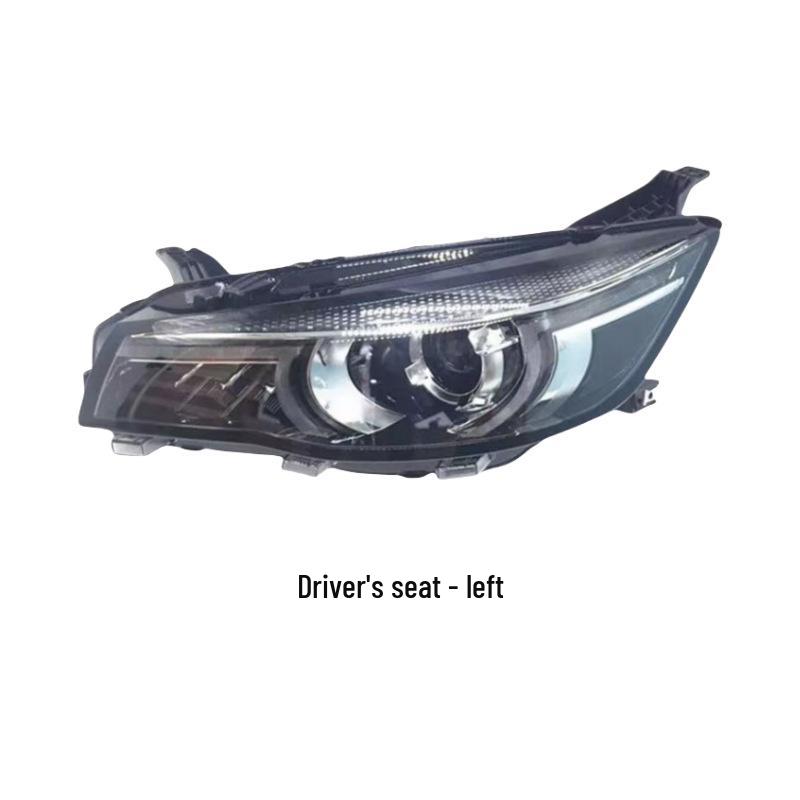 Compatible MG MG6 Headlight Assembly for 17-19 Models – New MG6 Front Lighting Half Assembly Halogen - Left (Driver) - Standard