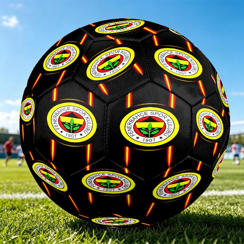 1pc Size 5 Football Club Design Soccer Ball - Anti-slip Football for Outdoor Sports Activities, Durable Ball for Game Play
