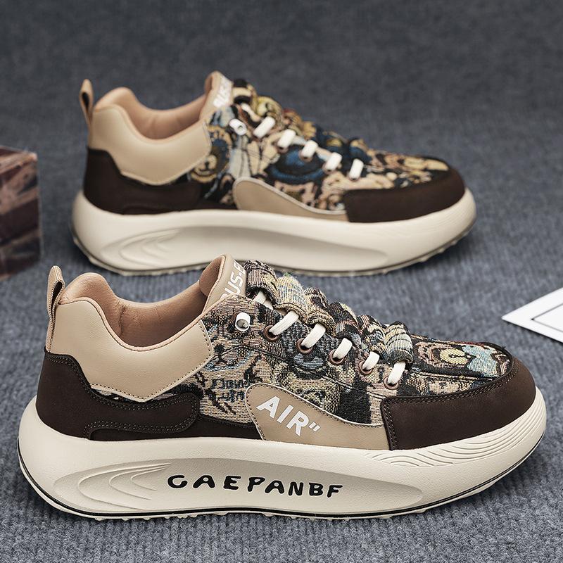 

2024 spring new low-top platform dad shoes men s and women s casual versatile sports shoes Douyin live couple shoes 44