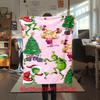 Christmas Gift Comedy Movie How the Grinch Stole Christmas blanket home warming, four season bed decoration sofa cover flannel throwing blanket K15
