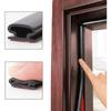 1 Roll Length 6M Rubber Seal, D-type Rubber Self-adhesive Window Seal, Door Frame and Gap Windproof Agent