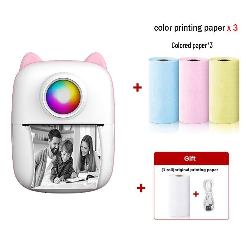 Portable Mini Bluetooth Photo & Label Printer - Mobile Compatible