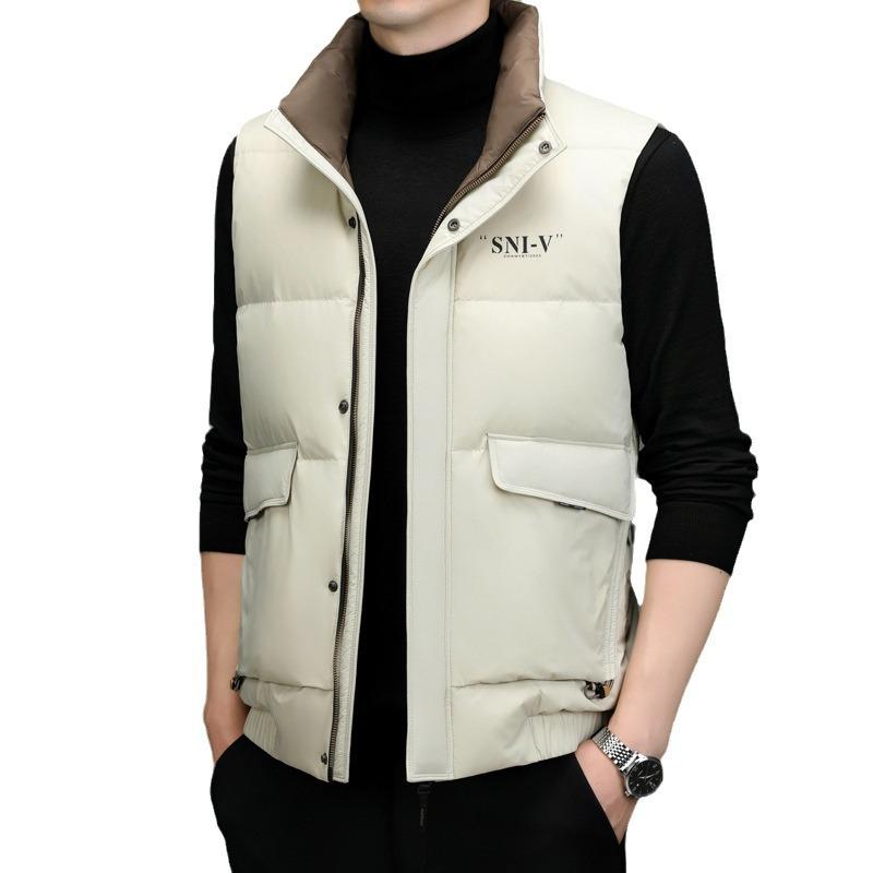 Men's Lightweight Down Vest: Versatile Casual Winter Gilet