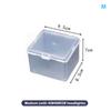 Flip Transparent Desktop Storage Box Led Headlight Packaging Box Plastic Box
