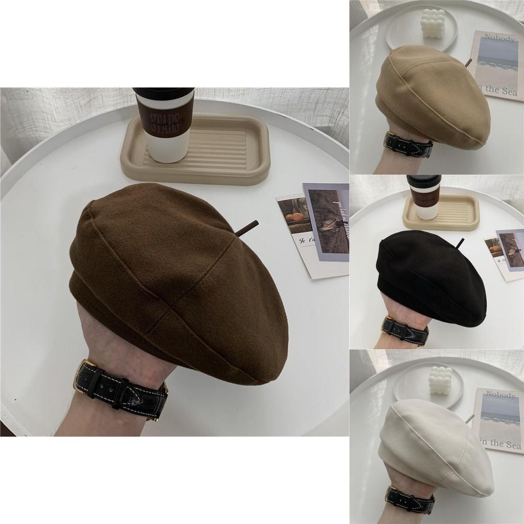 And Fashionable Warm Winter Wool Beret For Women Sweet And Cute Style