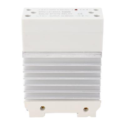 DC To AC Solid State Relay 120A 3‑32VDC Input 24‑480VAC Output Single Phase SSR Module with Heat Sink