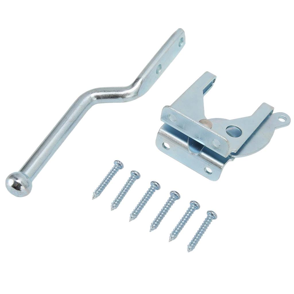 Security Door Lock Carbon Steel Self Locking Lock Hardware Accessories for Fence Shed Closet Garage