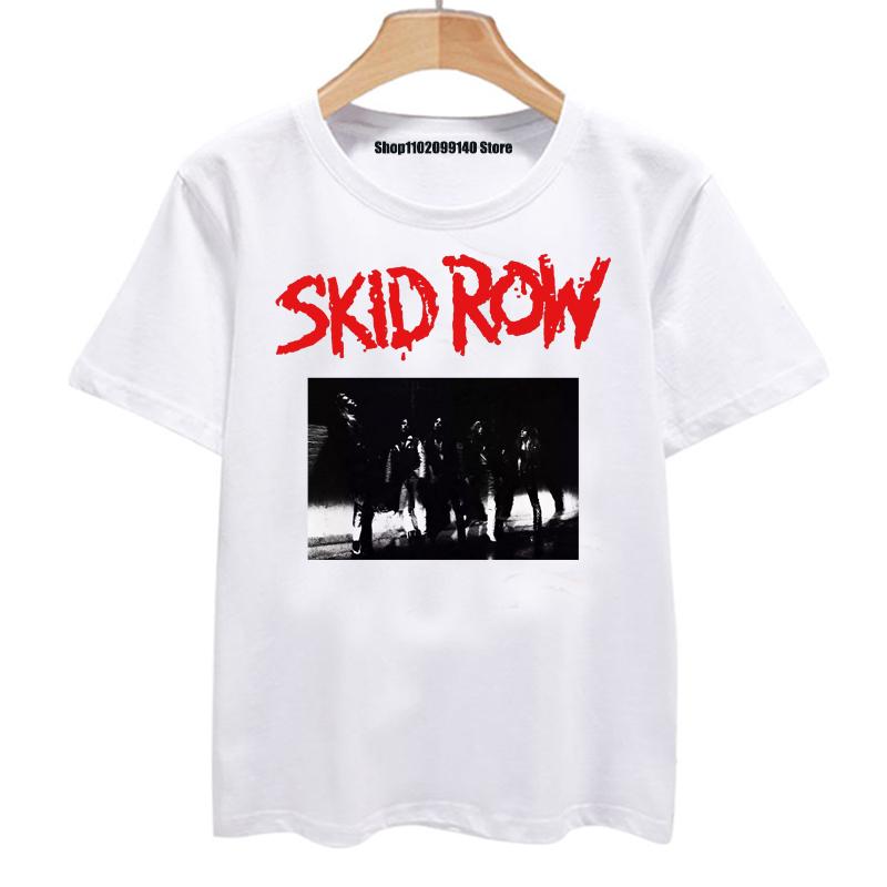 Skid Row Slave To The Grind Tour Mens Womens TShirt Metal Rock Merch Tshirt Casual Street Dress Men Clothing T Shirts S