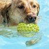Squeaky Durian Dog Toy Spiky Durian Dog Chew Toy Teeth Cleaning Toy for Aggressive Chewers Outdoor Training Fetch Game