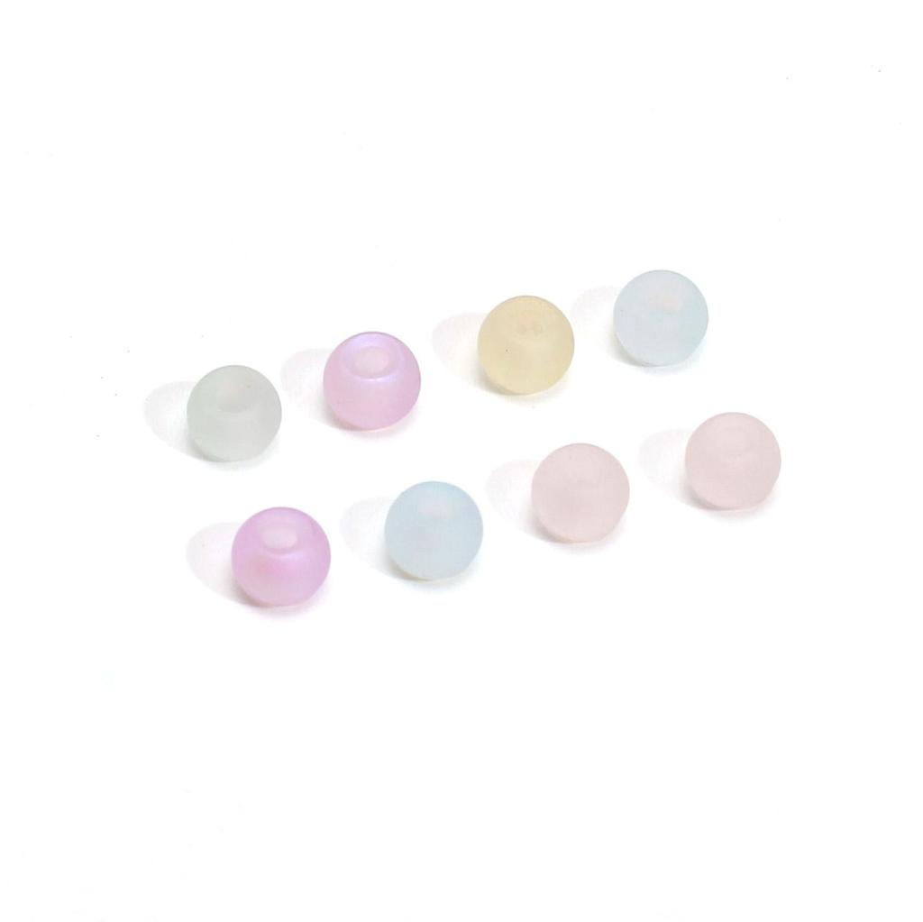 85/170Pcs Domestic Premium Glass frosted Aurora Seed Beads DIY Bracelet Necklace For Jewelry Making Accessories