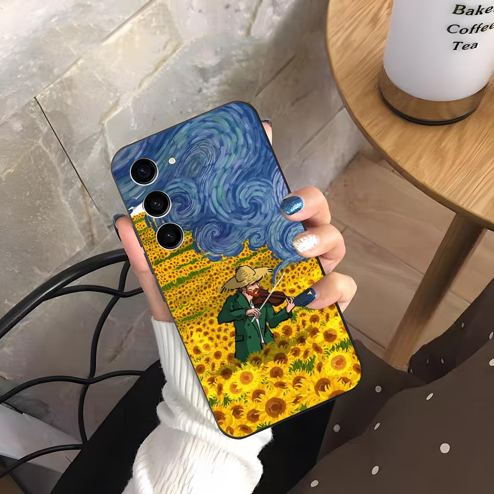 Van Gogh Oil Paintings Phone Case For Samsung S26 S25 Plus S20 S20 Plus S22 Ultra S23 FE S21 Plus S21 Ultra Soft Cover