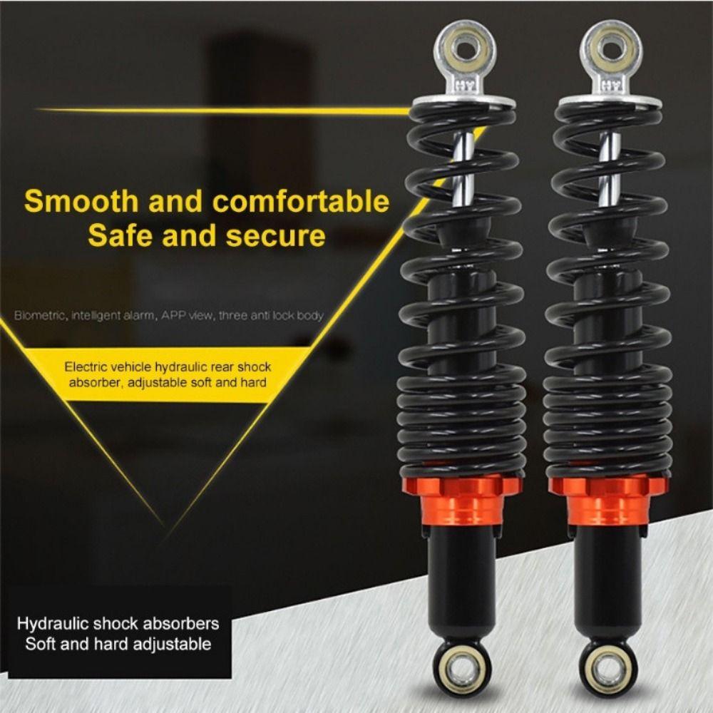 2Pcs Wear-resistant Rear Suspension Damper Comfort Hydraulic Rear Shocks  MTB