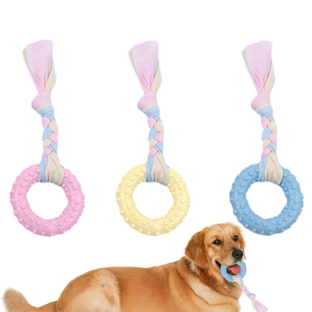 Puppy Chew Toy 3pcs Dog Chew Toys For Teething Interactive Puppy Teether Dog Teeth Cleaning Toy For Training And Cleaning Teeth