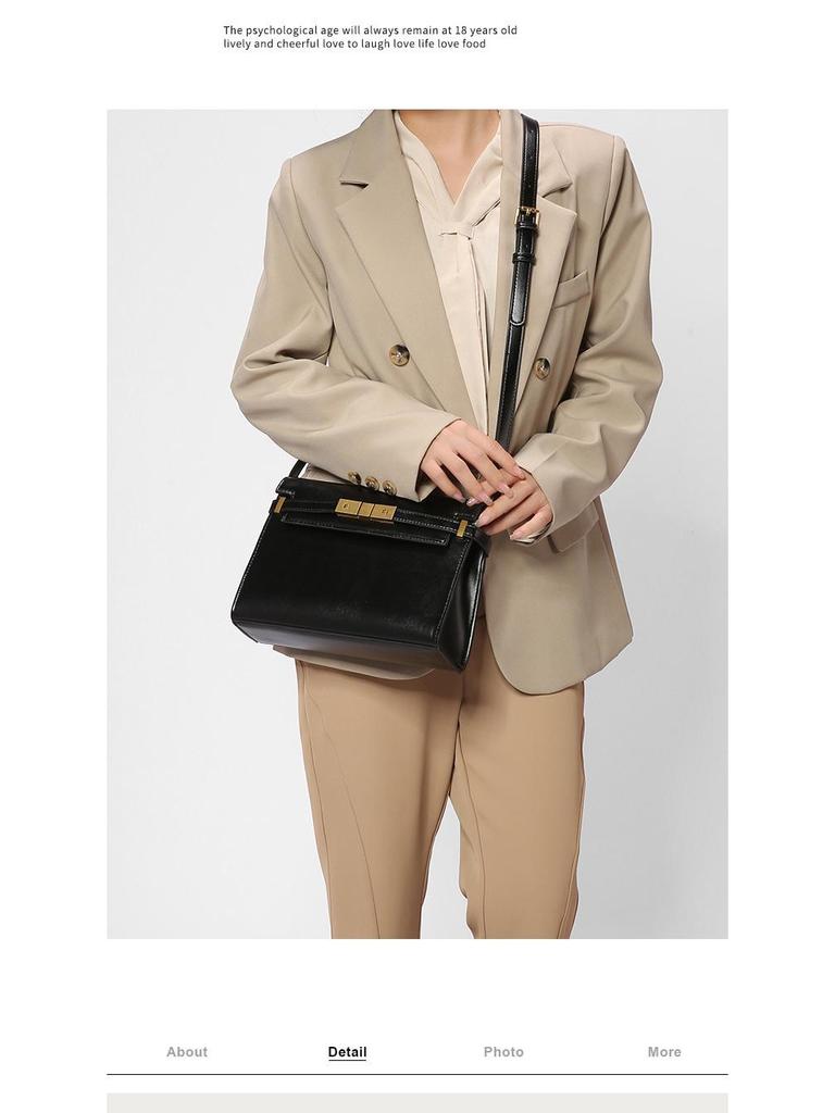 Compact High-Quality Manhattan Women's Large-Capacity Shoulder and Messenger Bag