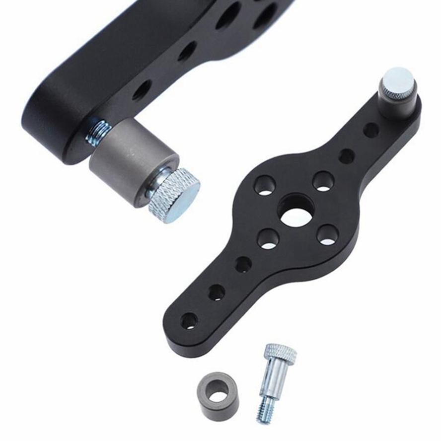 Gabarit de trou de poche Vertical, localisateur de perçage pour le travail du bois, Kit de guidage d'auto-centrage, perforateur de trous