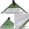 Azarxis Waterproof Tarp Tent Camping Tarp Lightweight Sunshade Awning Shade UV Protection Thermal Sun Shelter Vehicle Cover Portable Compact BBQ