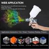 Gravity Feed Air Spray Gun HVLP Sprayer Paint Gun with 600ML Cup 1.4mm Nozzle for Painting Car