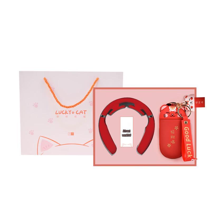 Red Lucky Cat 316 Stainless Steel Insulated Water Bottle