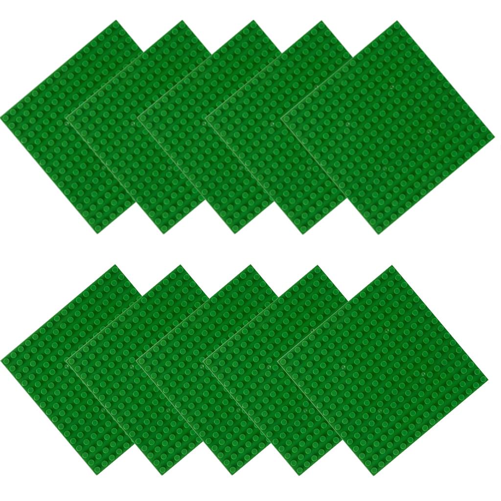 16x16 Block Base Plate 10pcs Compatible with Mainstream Brands Play CHILDREN'S Creativity Toy Base Accessories