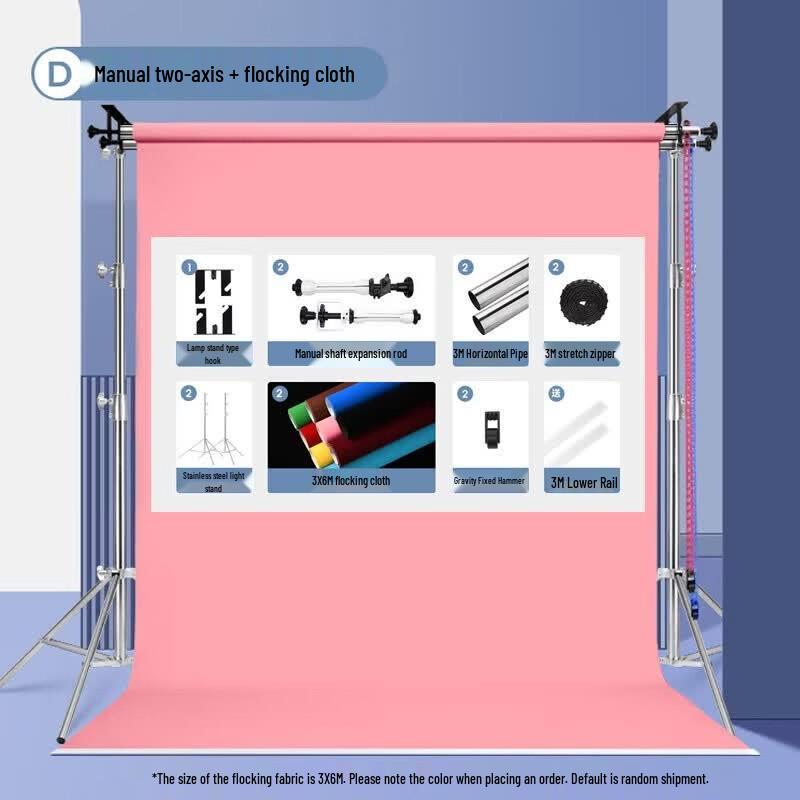 Manual Photography Background Roller System Kit
