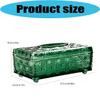 Minimalist Glass Tissue Box Organizer For Countertop Decoration And Small Item Storage Paper Towel Dispenser