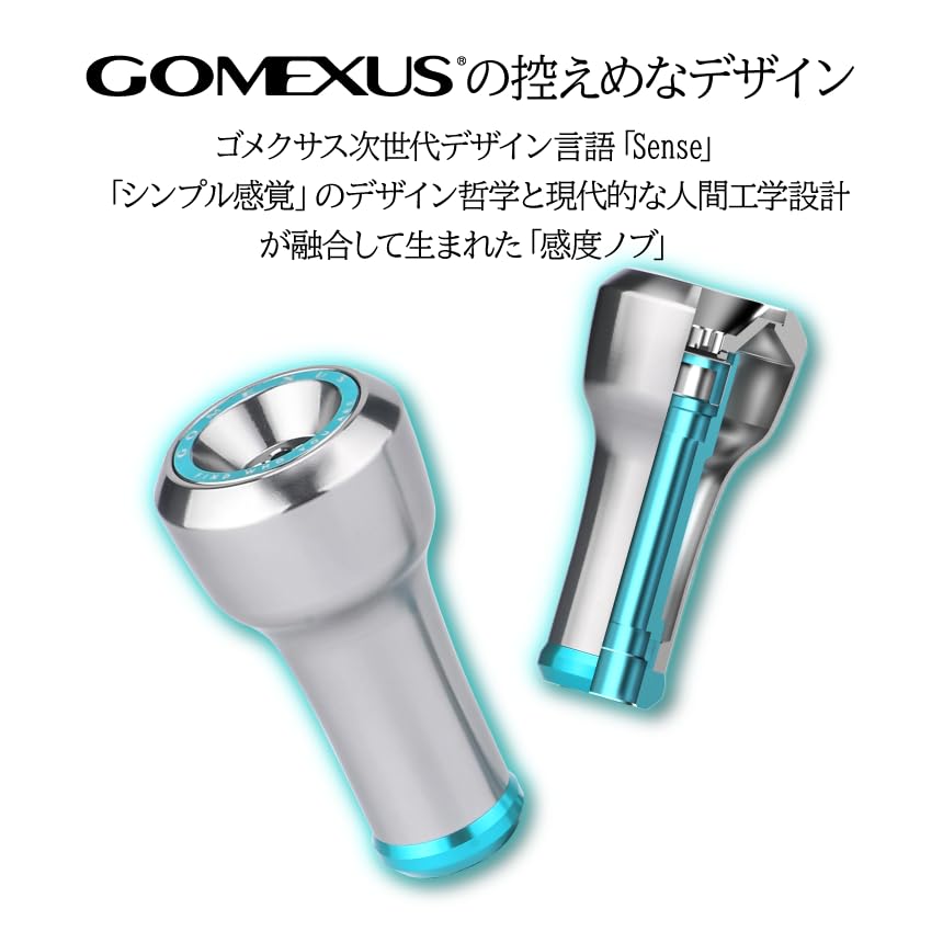 Manivelle de moulinet spinning (pour Shimano, gris métal)